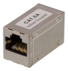 Skarvkontakt Cat6a Deltaco, FTP (skärmad), hona-hona - Silver