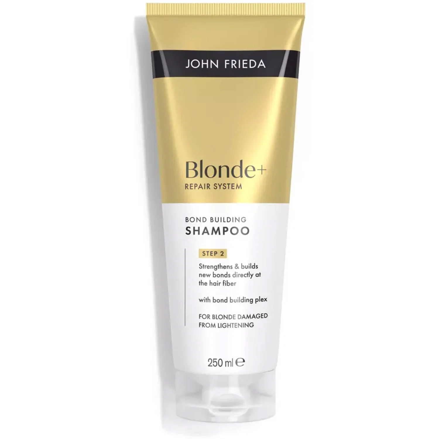 John Frieda Blonde+ Repair System Bond Building Shampoo 250 ml, bild 2