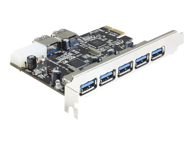 PCI-Express DeLOCK 5 x external + 2 x internal USB 3.0, PCIe 2.0, bild 4