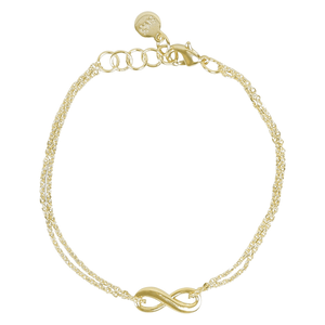 Snö Of Sweden Everly Double Chain Brace Plain Gold Onesize