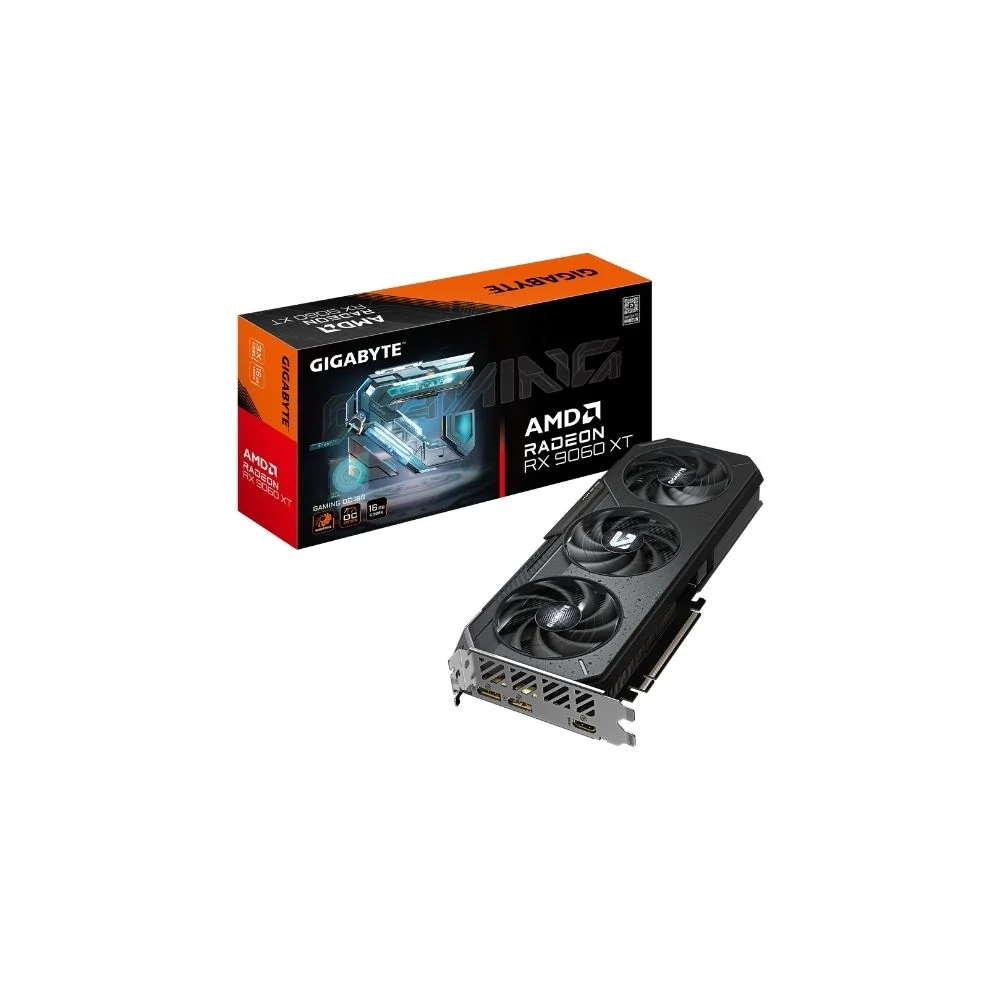 Gigabyte Radeon RX 9060 XT GAMING OC 16GB grafikkort