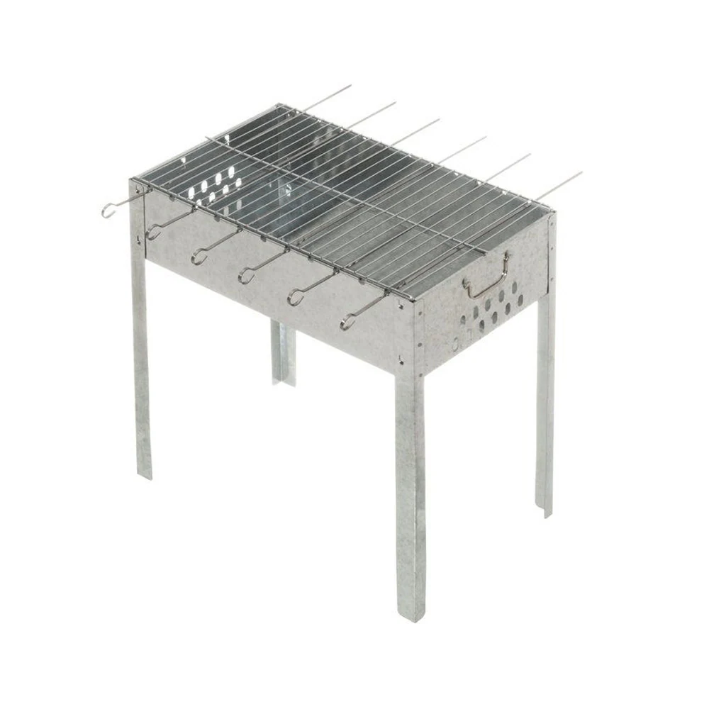 Mustang Kolgrill med 6 spett
