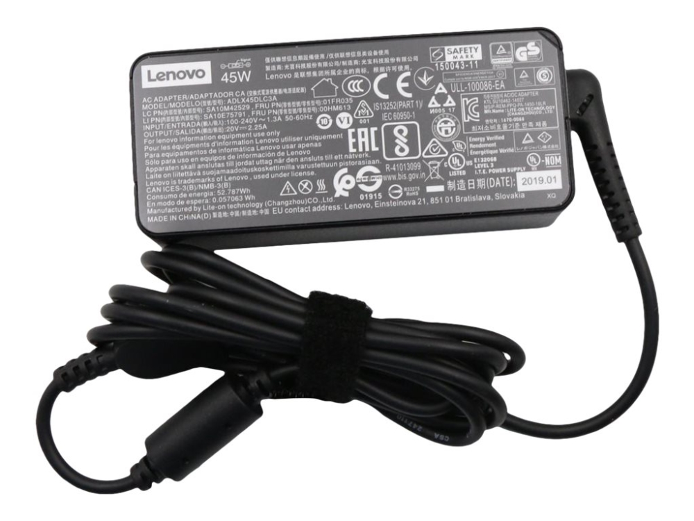 Lenovo AC Adapter (ADLX45DLC3A) 20V, 2.25A, COO