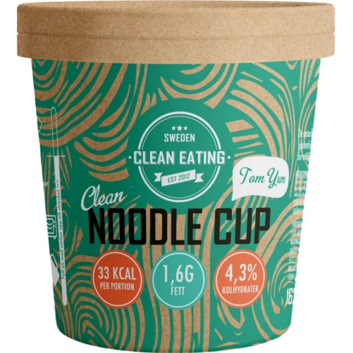 Clean Eating Clean Noodle Cup Tom Yum 162 g