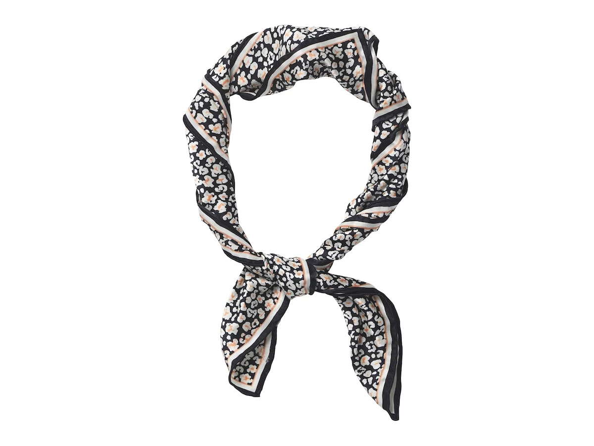 Becksöndergaard Leon Sia Scarf 65x65 cm, Night Sky, 100% Silk