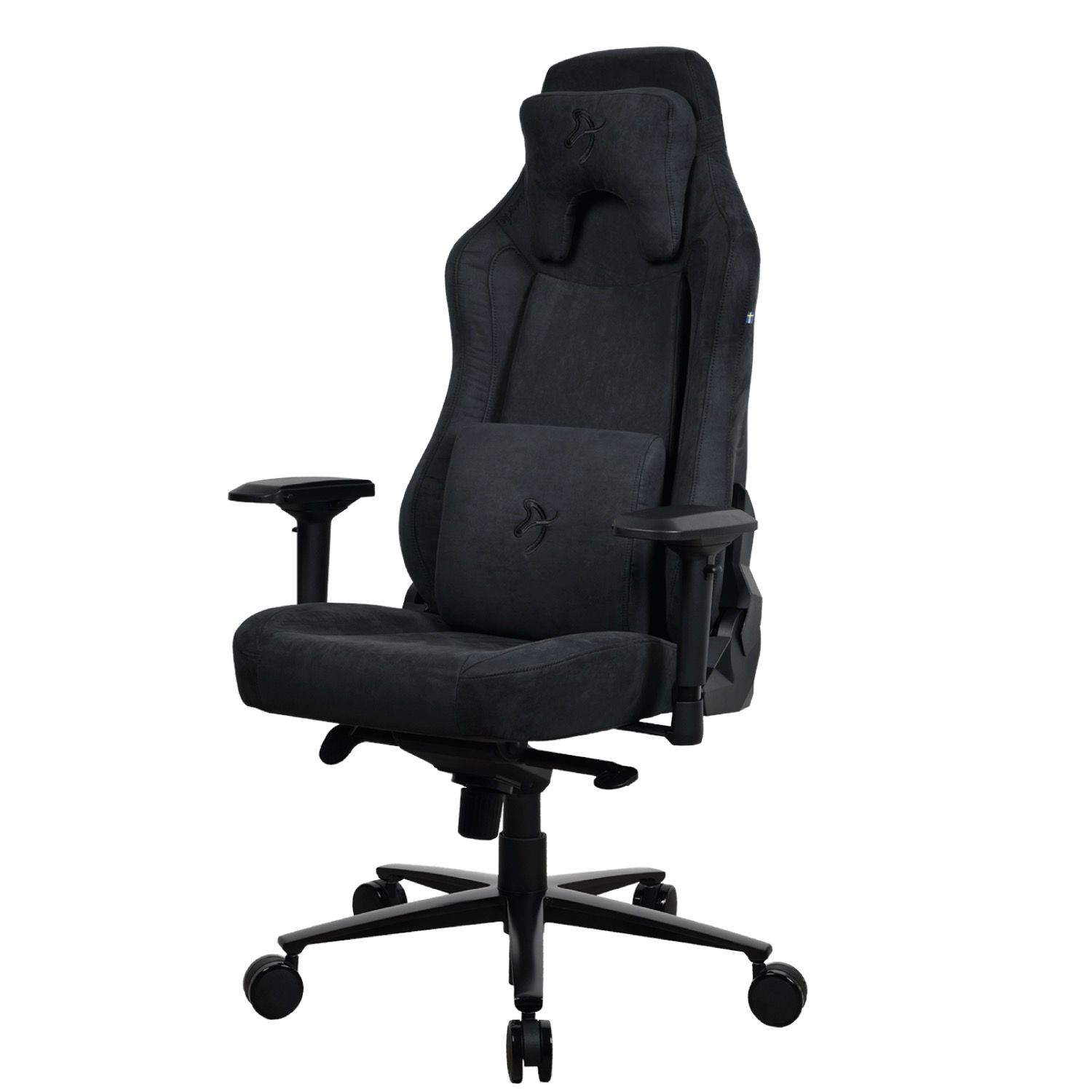 Arozzi Vernazza Supersoft Fabric gamingstol (svart)
