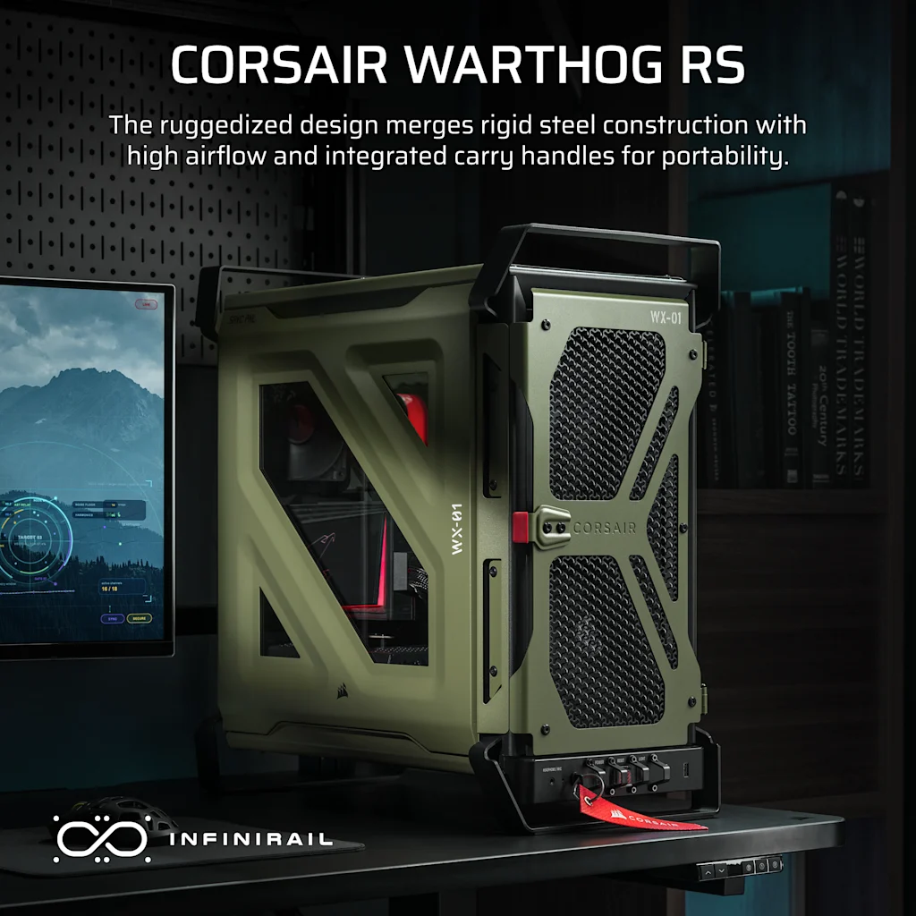 Corsair Warthog RS Olivgrönt, bild 2