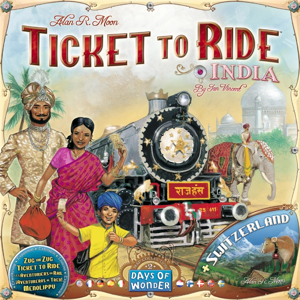 Ticket To Ride Map Collection 2 India, bild 2