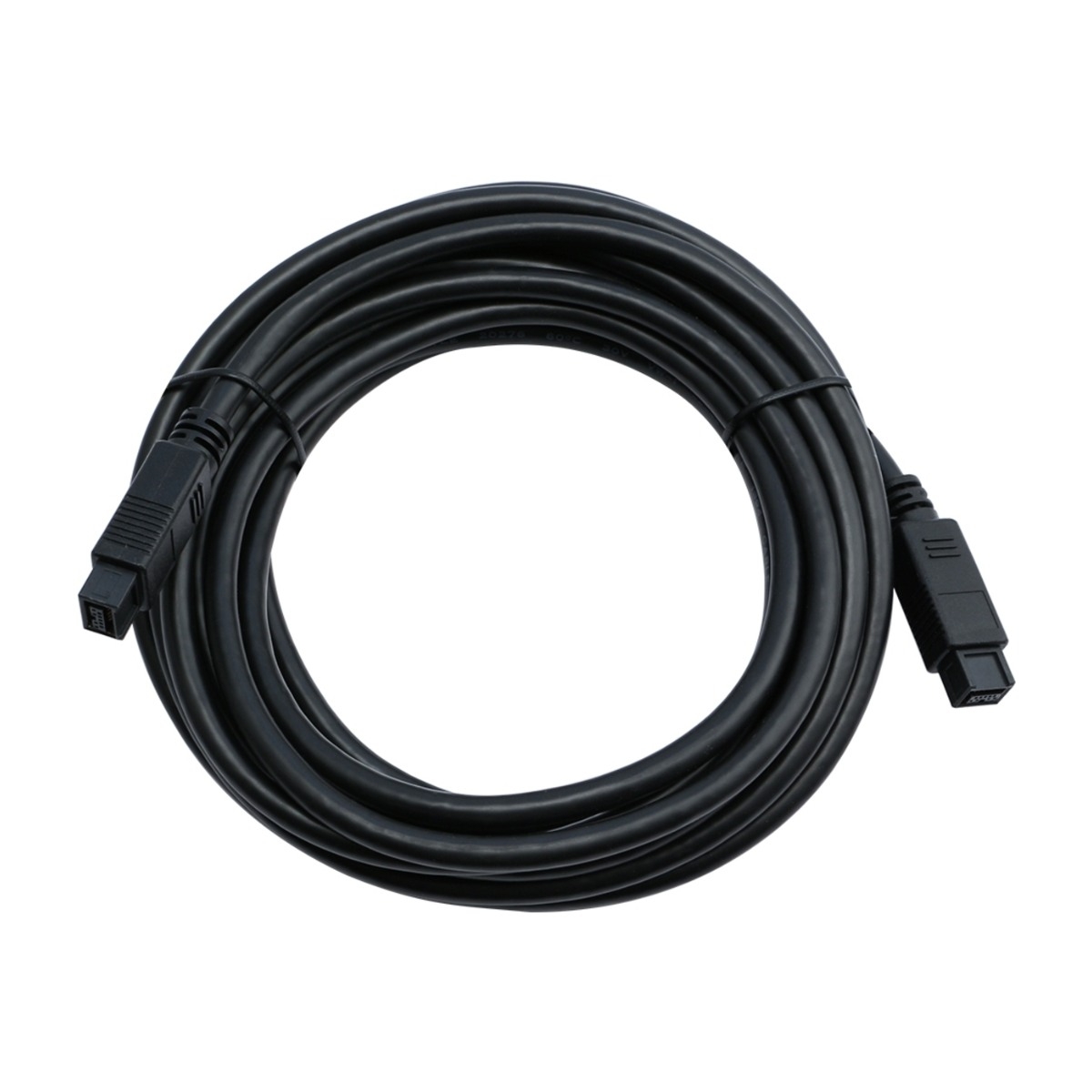 Eletra IEEE 1394B 9P hane 5M kabel, svart