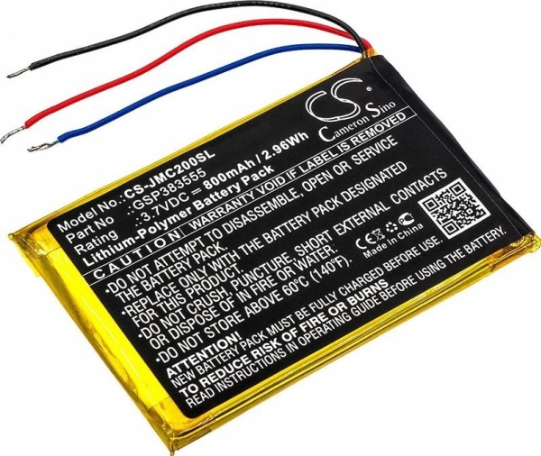 Cameron Sino batteri/ackumulator GSP383555 för JBL Clip2 Clip 2 An Cs056us Clip2blkam P04405201 / CS-JMC200SL, bild 5