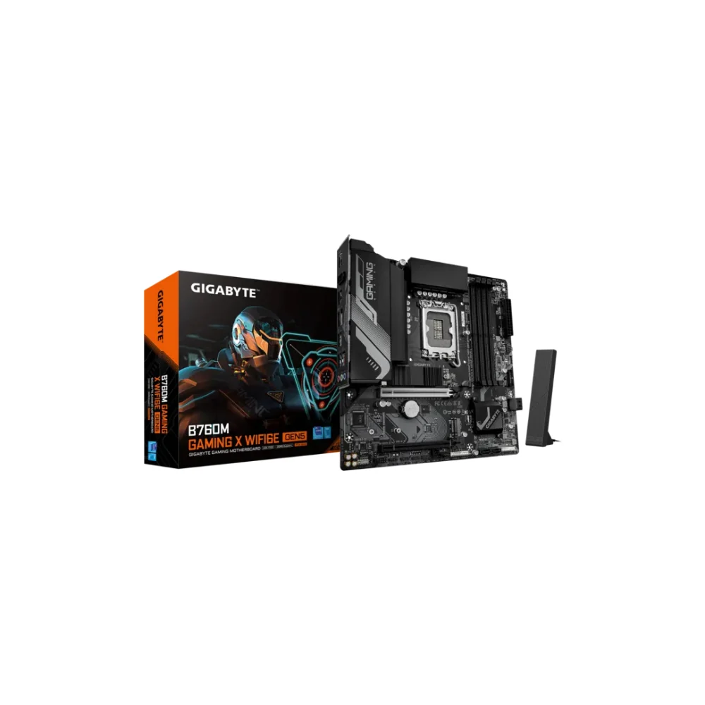 Gigabyte B760M GAMING X WIFI6E GEN5 moderkort
