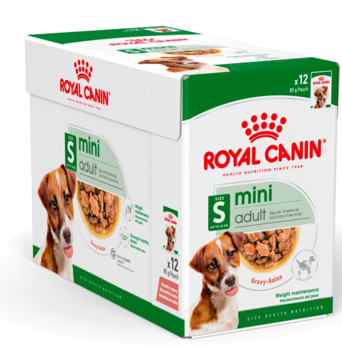 Royal Canin Mini Adult Gravy Våtfoder för hund 12x85 g, bild 2
