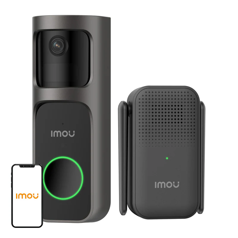 Imou Doorbell 2S videodörrklocka (svart)