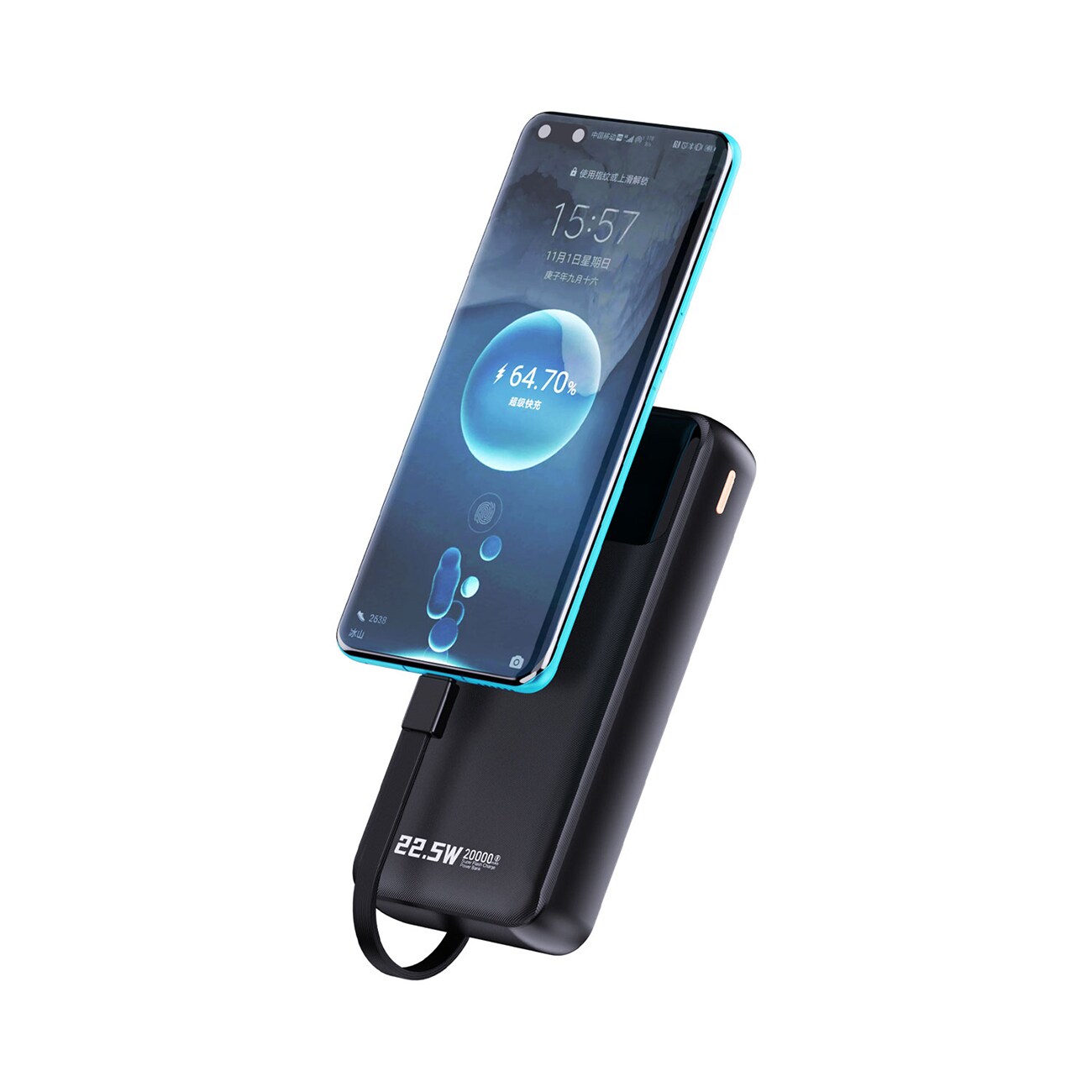 Oukitel K15 Pro-telefon, 128/6 GB, svart, bild 4