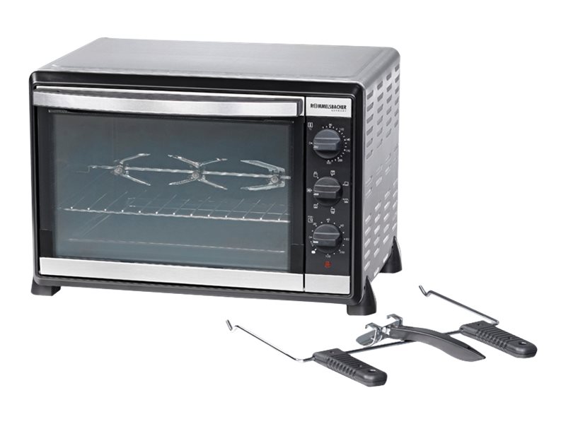 Rommelsbacher BG 1805/E miniugn med grill 42 l 1,8 kW, rostfritt stål