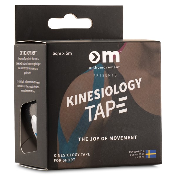 Ortho Movement Kinesiology Tape 5 cm Svart, 1 st, bild 2