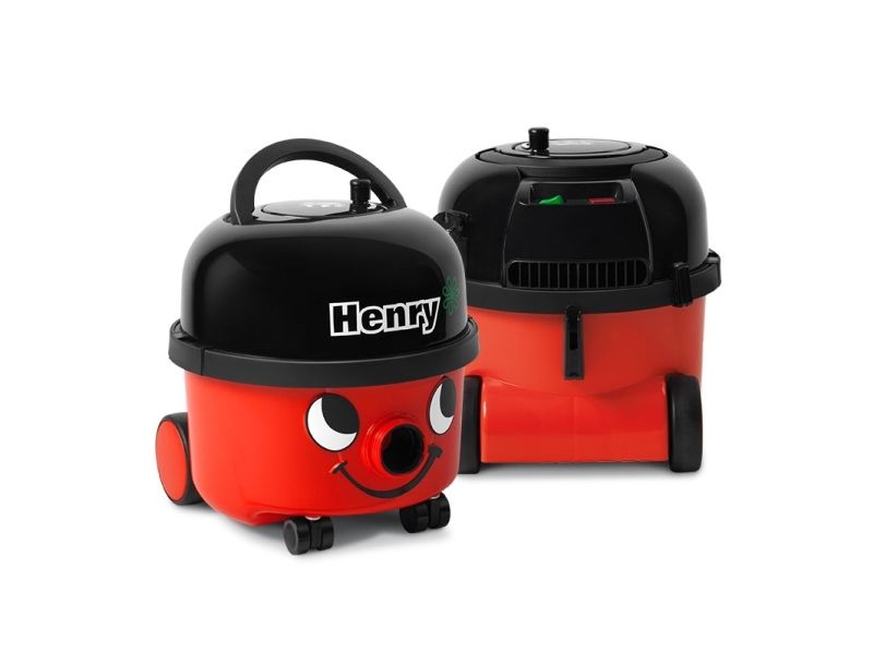 Numatic Henry HVR200-11 - Dammsugare - med behållare - påse - 620 W - klassisk röd