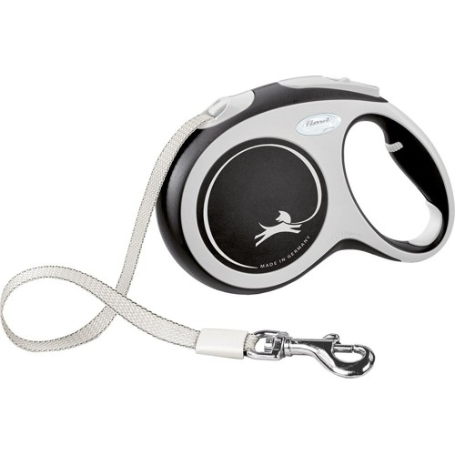 Flexi - New Comfort - L - 5m Tape - Black - Max 60Kg