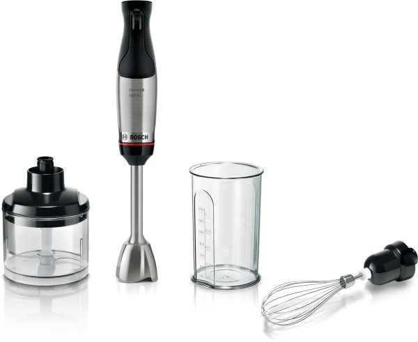 Bosch Serie 6 MSM6M621 stavmixer 1000 W 0,5 L, svart/rostfritt stål