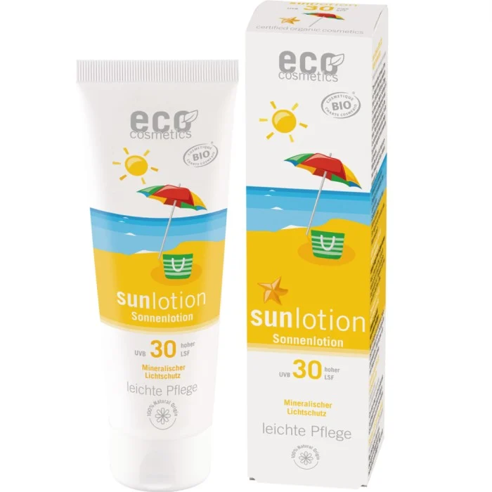 Eco Cosmetics Sollotion SPF 30 Aloe Vera & Karanja 125 ml