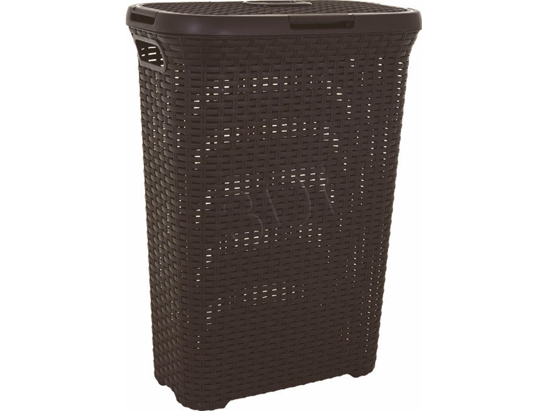 Curver Style tvättkorg 40L brun (46793), bild 2