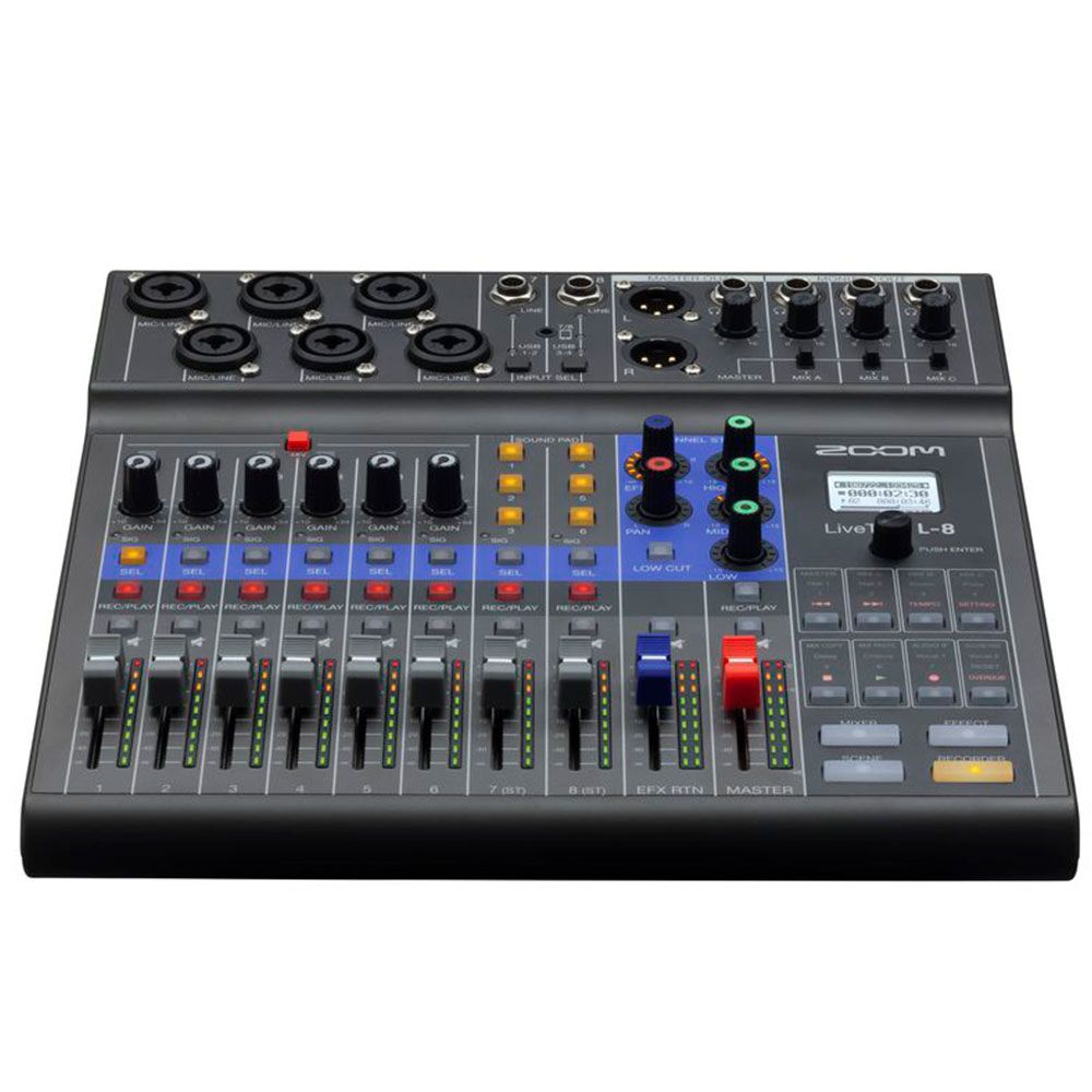 Zoom LiveTrak L-8 Digital Mixer / Recorder