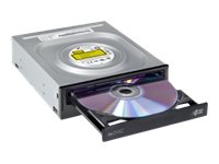 Hitachi-LG GH24NSD6 DVD-brännare 24x/24x/5x SATA, svart 5,25