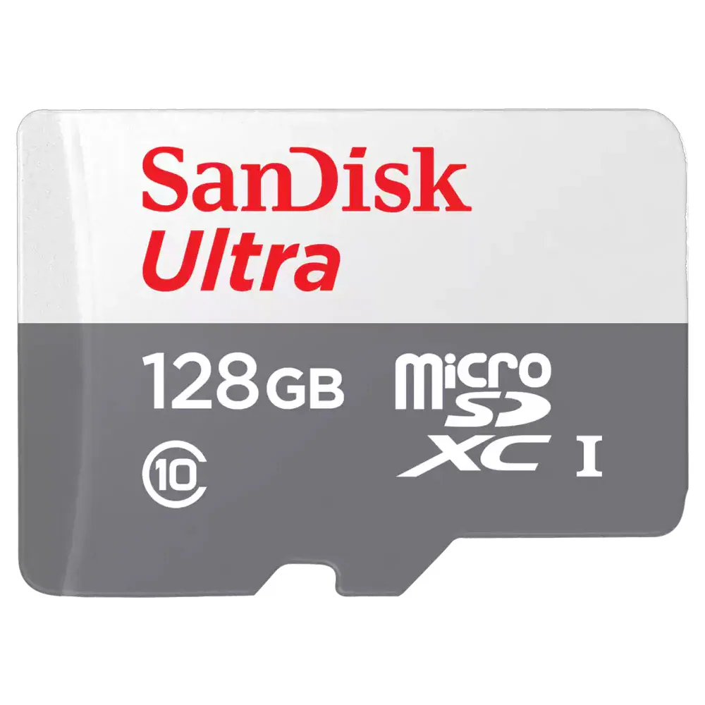 SanDisk Minneskort Ultra microSDHC microSDXC UHS-I card 100MB/s - 128GB