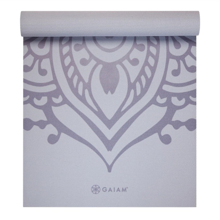 Gaiam Wild Lilac Sundial Yoga Mat 5 mm Classic Printed, bild 2