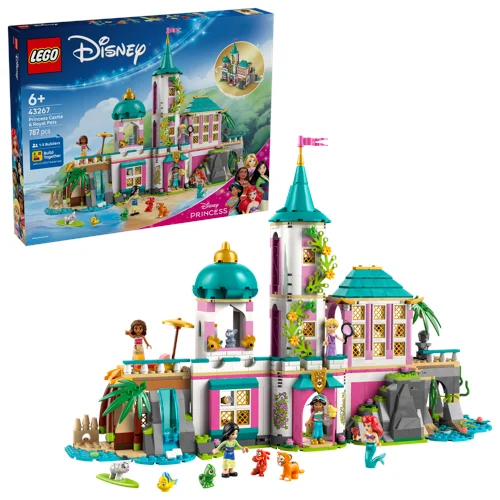 LEGO Disney Princess prinsesslott och kungliga husdjur 43267