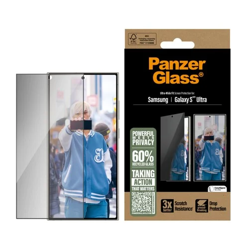 Panzerglass Ultra-Wide fit Privacy Galaxy S25 Ultra, bild 2