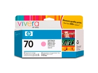 HP nr 70 Ljus Magenta (C9455A), 130 ml, DesignJet Z2100/Z3100