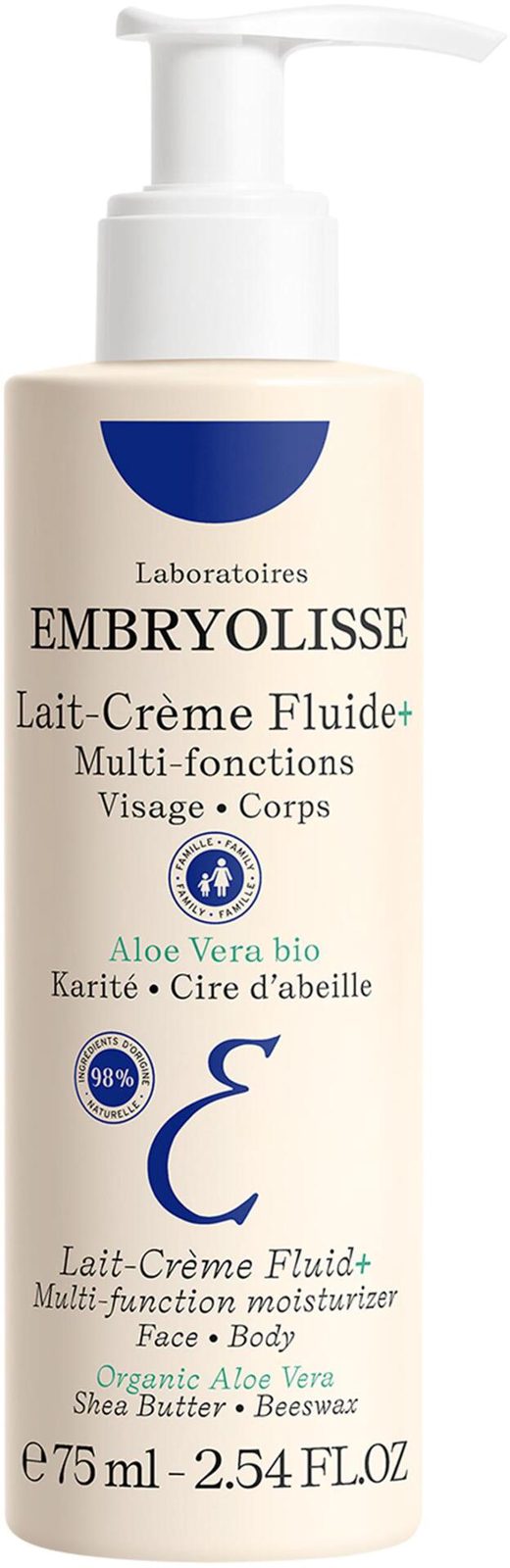 Embryolisse Lait-Crème Fluid+ Face & Body care 75 ml