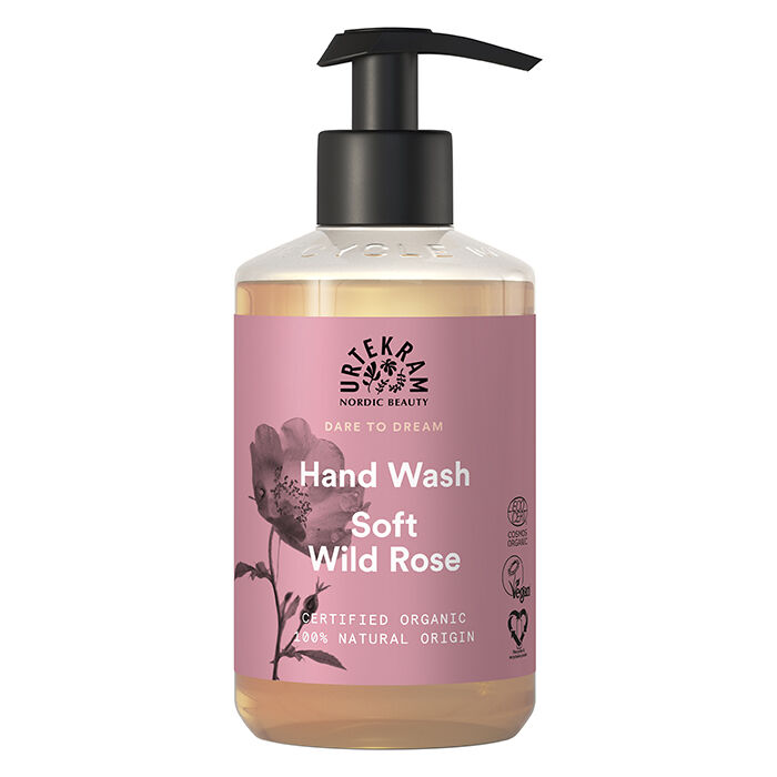 Urtekram Soft Wild Rose Dare to Dream Hand Wash 300 ml, bild 2