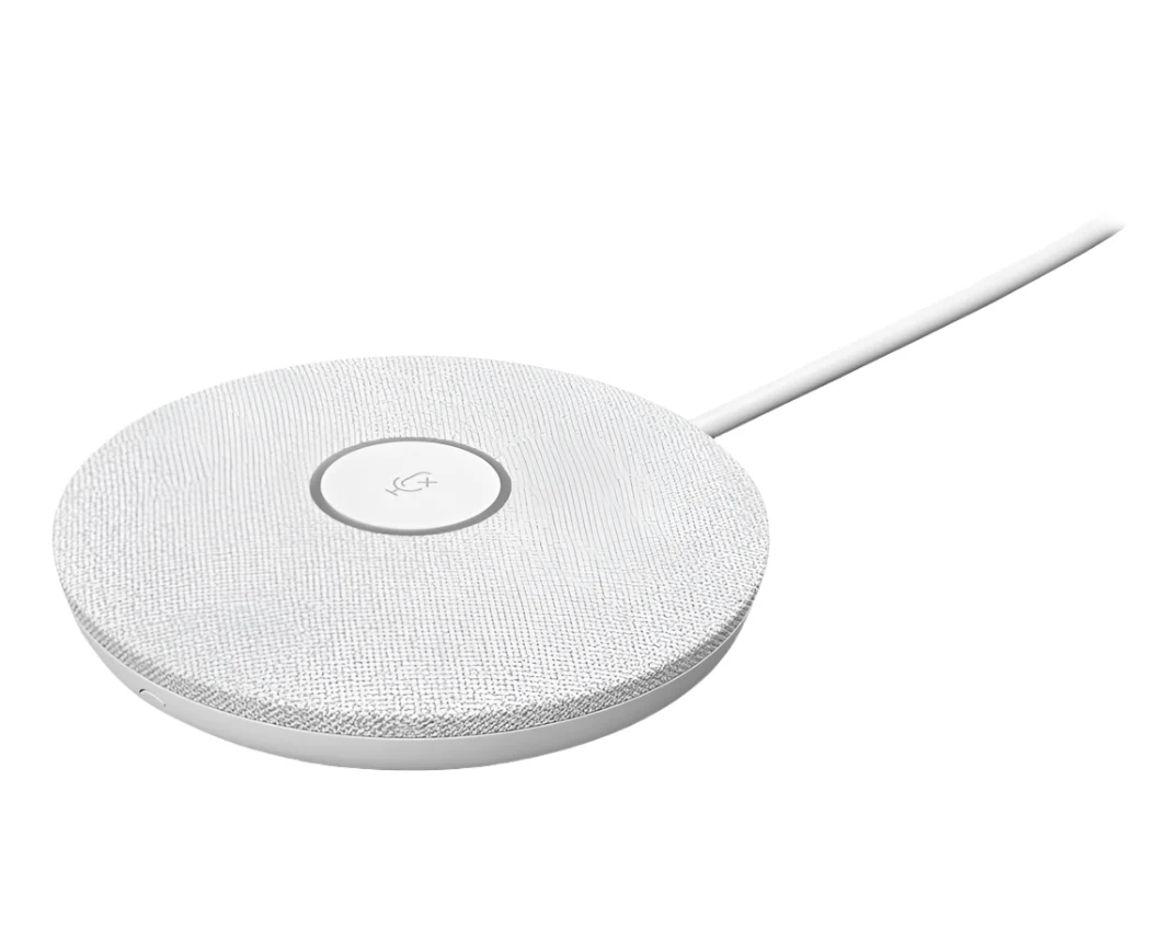 Logitech Rally Mic Pod Mikrofon - Vit