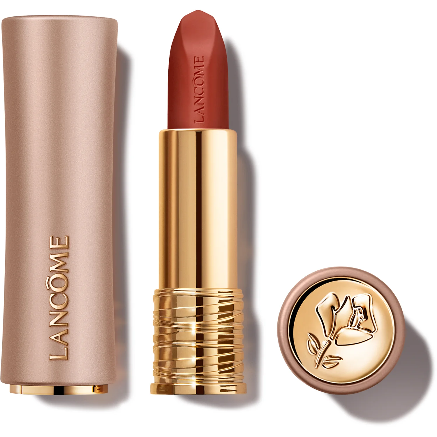 Lancôme L'Absolu Rouge Intimatte Soft-Blurred Matte Lipstick 299 French Cashmere 299 French Cashmere