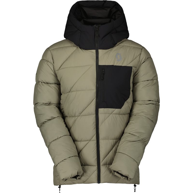 Scott Jacket M's Insuloft Warm Dust Grey/Black - XL