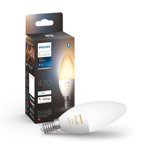 Philips Hue WA smart glödlampa B39 E14