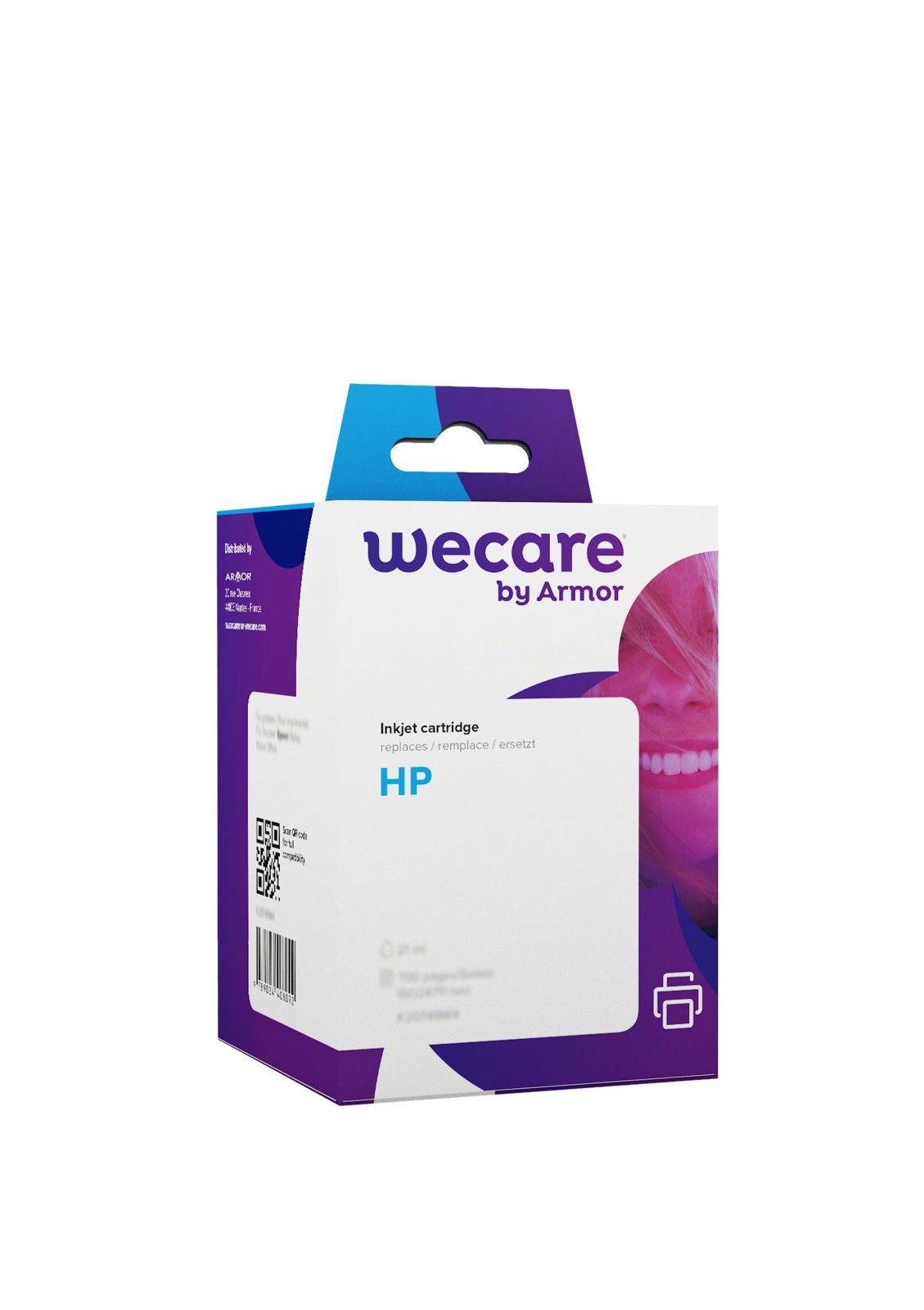 Bläckpatron, Wecare HP 303XL, 18 ml, 415 sidor, cyan/magenta/gul