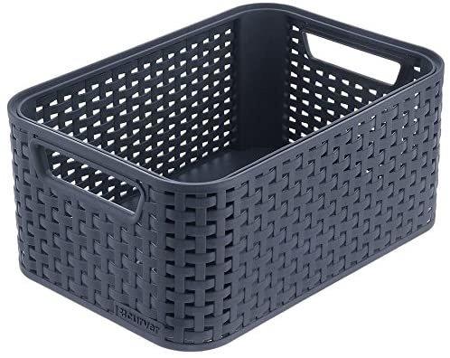 Curver Style förvaringsbox mörkbrun