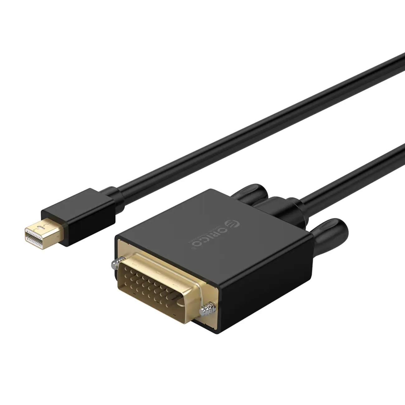 Orico XD-MDTD Mini DisplayPort till DVI Full HD 60 Hz-kabel, 2 m – svart