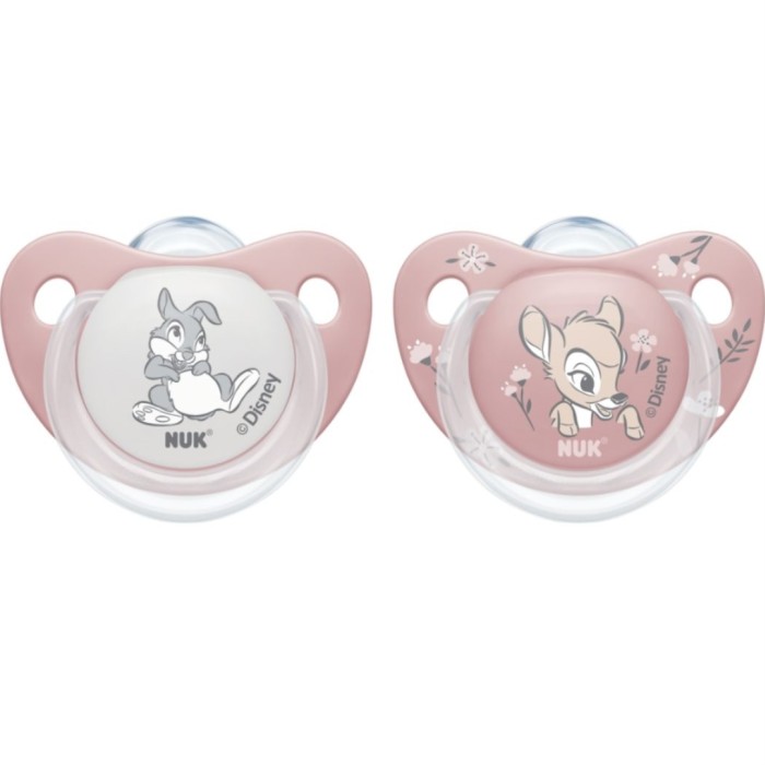 NUK Napp Silikon 6-18 månader Bambi