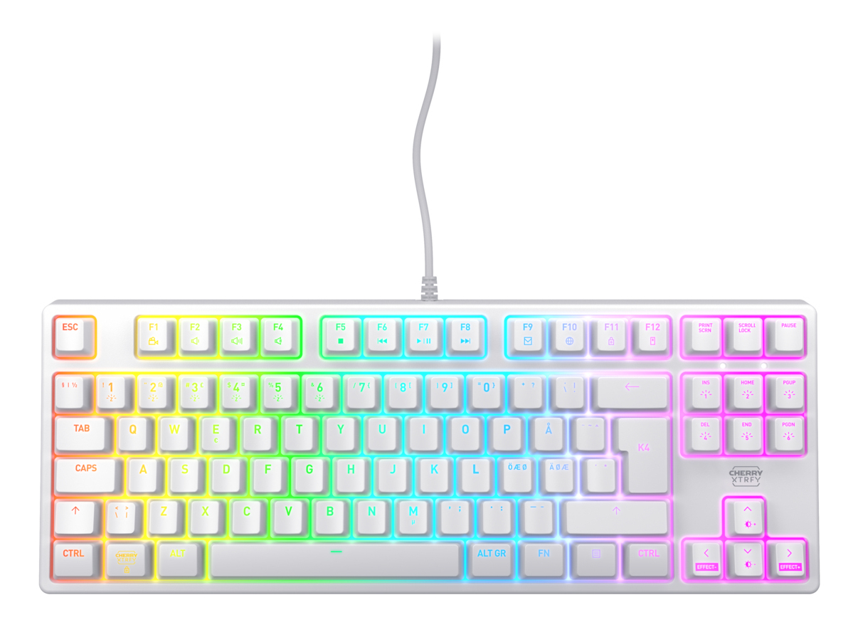 Cherry Xtrfy K4V2 tangentbord gaming, bild 3