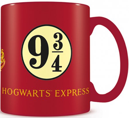 Harry Potter Platform 9 & 3/4 Colored Ceramic Mug