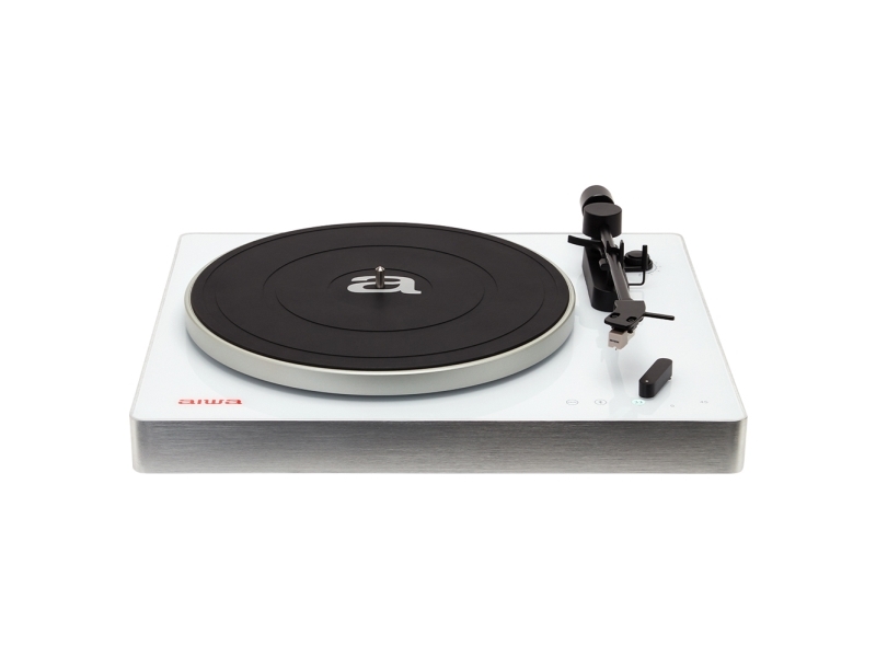 Aiwa APX-680BT/WT skivspelare remdriven automatisk 33 1/3, 45 rpm vit