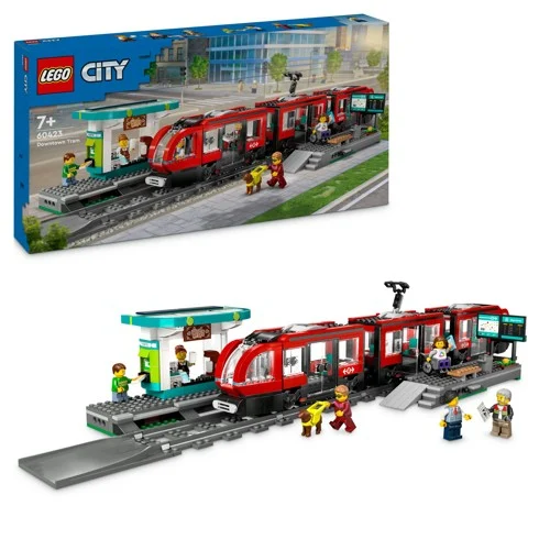 LEGO - City - Spårvagn och station (60423)