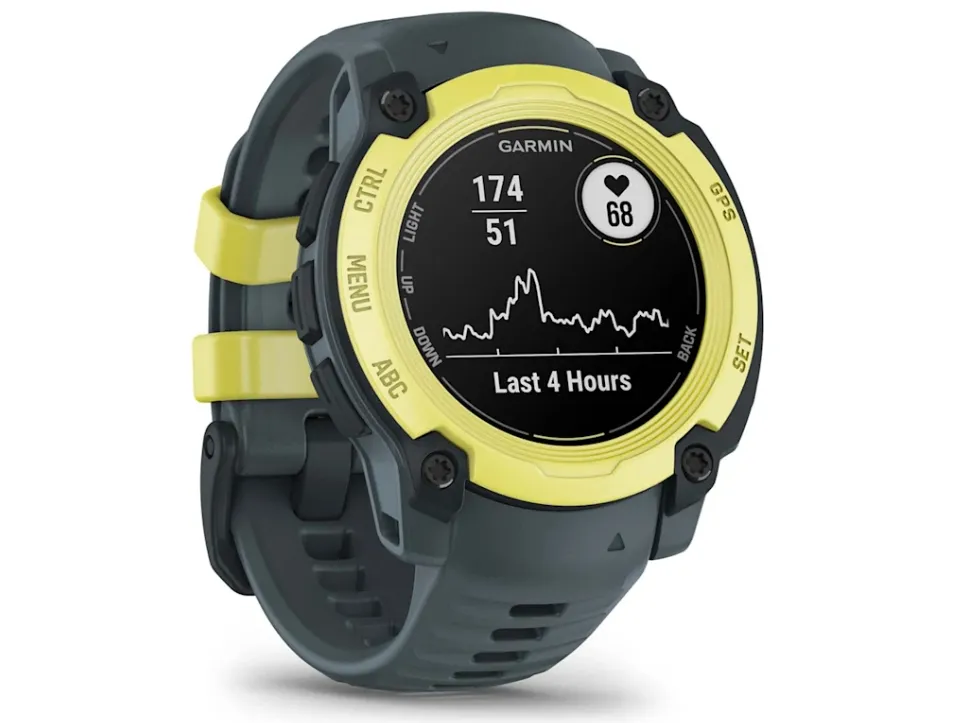Garmin Instinct E 010-02932-01 smartklocka 40 mm GPS, grå/gul