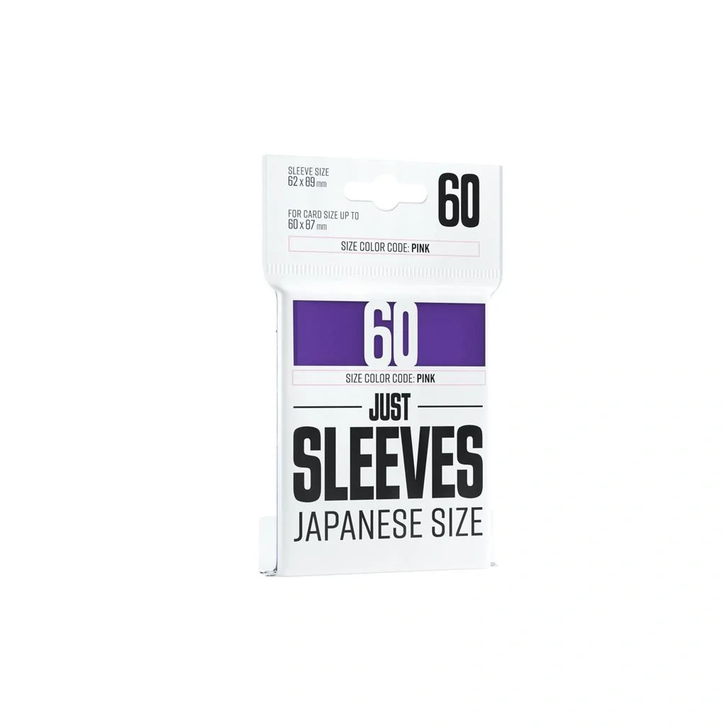 Gamegenic - Just Sleeves - Japanese Size Purple (60 Sleeves)