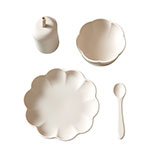 Jack o Juno Little Poppy Servis cream, 4 st