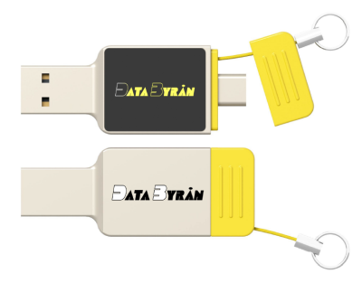64 GB Databyrån Neon USB-C / USB-A 3.0, bild 2
